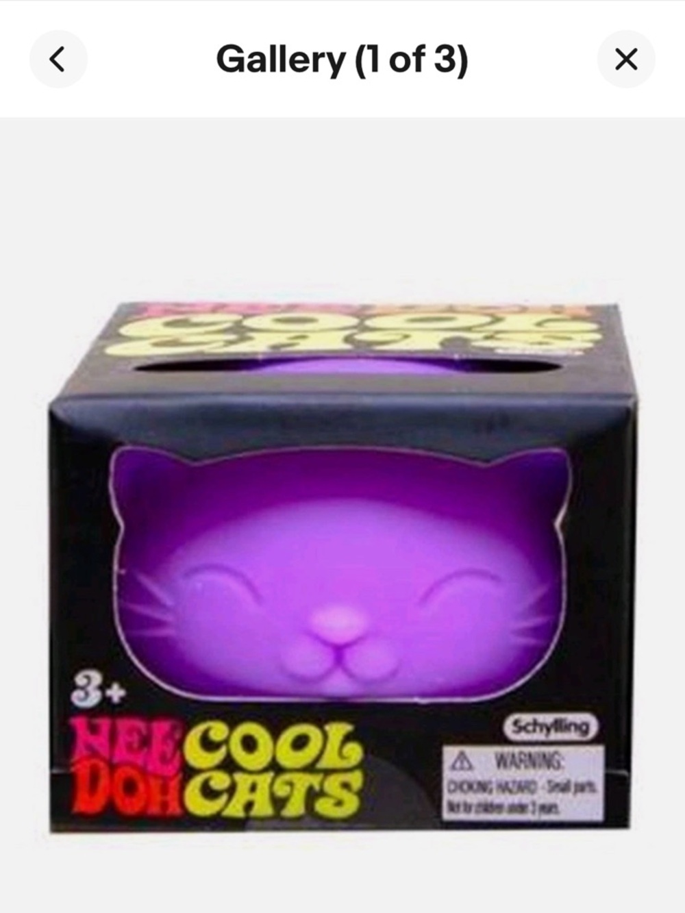Neo Doh Cool Cats Purple